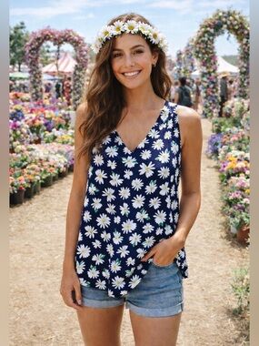 ⚓️ Old Navy V-Neck Sleeveless Top